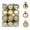 E, variant on Qwtwty 24 Pcs Christmas Decor Ornaments Set, Shatterproof Christmas Hanging Baubles for Home Party Wedding Holiday Decor
