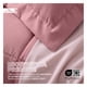 thumbnail image 3 of Set Edredón King Size + Funda De Almohada + Sábanas 7 Pzas Real Textil Malva - Rosa, 3 of 8