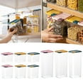 thumbnail image 3 of Pantry Storage Grain Rice Storage Bin Food Containers Set Leak Proof Locking Lid, Large Storage Boxes Plastic Cereal Pet Food Pantry Storage Pantry Storage, 3 of 3
