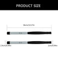 thumbnail image 3 of 1Pair Rods Drum Brushes with Comfortable Handle Percussion Drum Brushes Dowels Nylon Drum Sticks Brush Smooth Grip, 3 of 8
