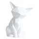 thumbnail image 2 of Juego de 2 figuras geométricas de cerámica con esculturas de animales para decoración de estanterías. Blanco S Negro L, 2 of 7