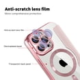 thumbnail image 6 of Ancove for iPhone 13 Wallet Case with Card Holder,Magnetic Mag Safe RFID Blocking PU Leather Clear Back Full Body Protective Case Cover for iPhone 13,Pink, 6 of 7