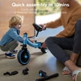 thumbnail image 6 of Besrey 5 in 1 Toddler Tricycle for 1 - 5 Years Old Boys and Girls,Kids Balance Bicycles Child Trike,Blue, 6 of 8