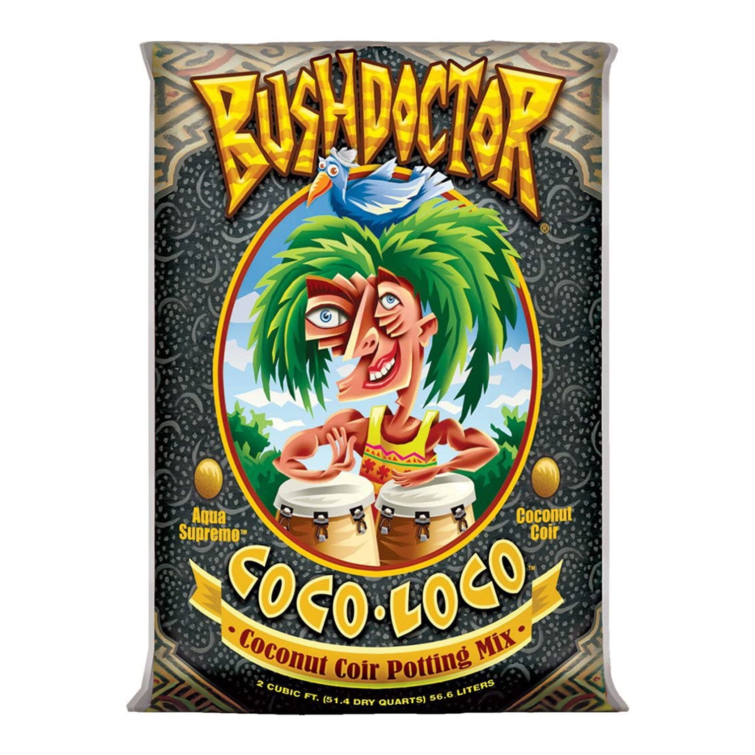 FoxFarm FX14101 Bush Doctor Coco Loco Plant Garden Potting Soil, 2