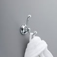 thumbnail image 3 of Delta 132890 Silverton Collection Double Robe Hook, Polished Chrome - Quantity 1, 3 of 4