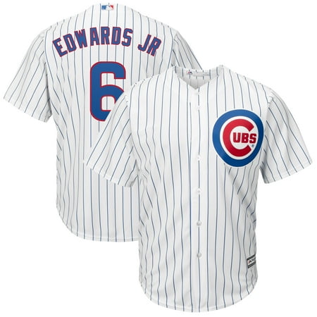 Cubs Majestic Replica Home Jersey Carl Edwards Jr. Chicago Cubs Majestic Home Cool Base Replica Player Jersey - White ()