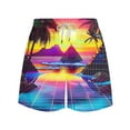 thumbnail image 5 of Jjayotai George Shorts Men Clearance Men's Swim Trunks Clearance, Beach Print Quick Dry Swimsuits, Board Shorts, Hawaiian Shorts, Shorts Men, 5 of 6