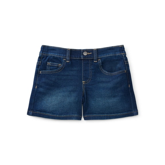 Wonder Nation Girls Denim Shorts, Sizes 4-18 & Plus