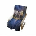 thumbnail image 4 of City Soft Flannel Fleece Throw Blanket, Auckland the Biggest City in New Zealand Waterfront Travel Destination, Cozy Plush for Indoor and Outdoor Use, 60" x 80", Navy Blue Pale Yellow, by Ambesonne, 4 of 6
