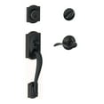 thumbnail image 2 of Schlage Camelot Single Cylinder Handleset and Accent Lever, Aged Bronze (F60 V CAM 716 ACC), 2 of 2