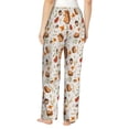 thumbnail image 2 of Bixox Women's Squirrel Patterned Pajama Pants Loungewear, 2 of 5