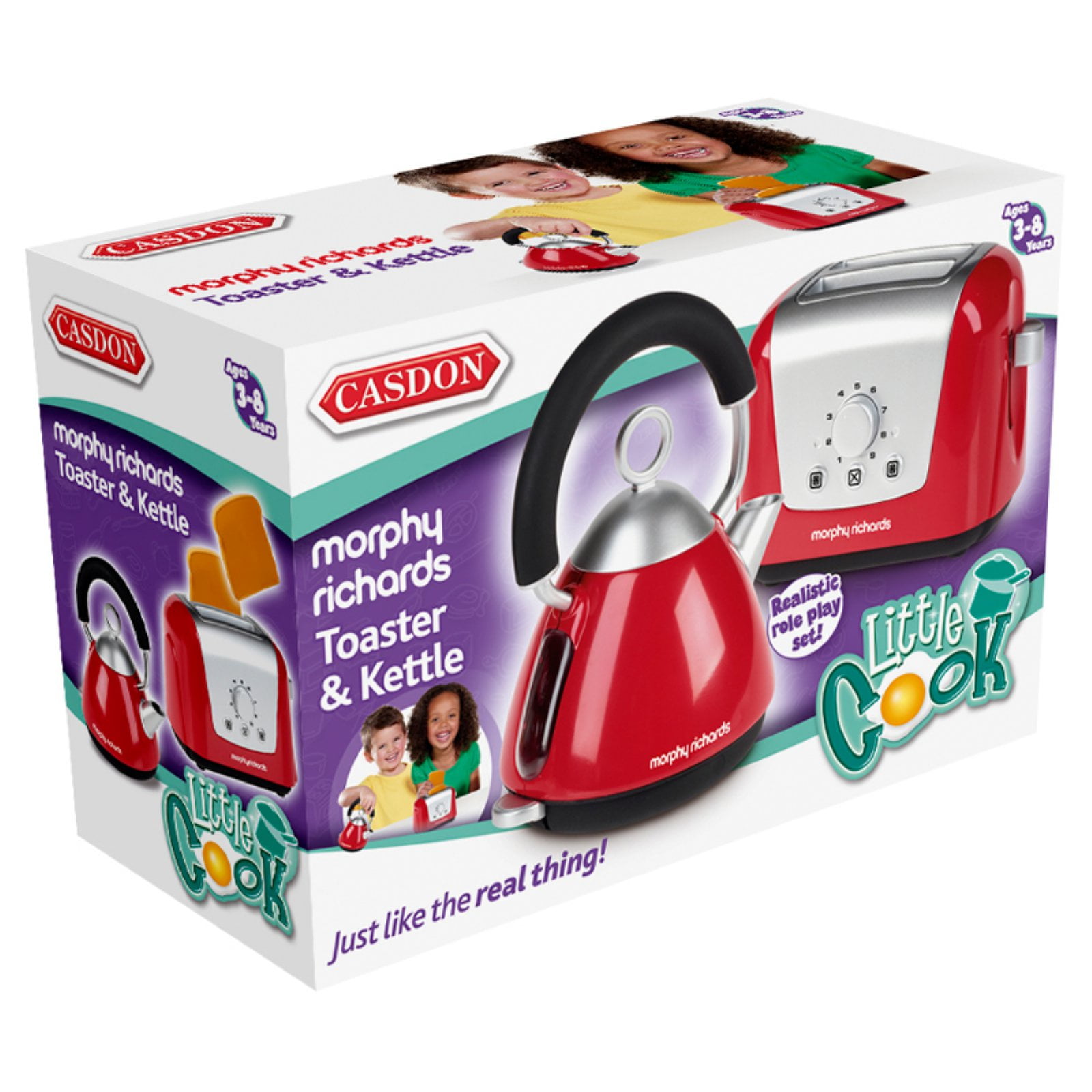 morphy richards toy kettle and toaster set