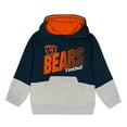 thumbnail image 2 of Toddler Outerstuff Navy Chicago Bears Lineman Fleece Hoodie & Pants Set, 2 of 5