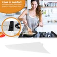 thumbnail image 4 of Stove Cover Silicone Cooktop Crack Sealed Strip Resistant Kitchen Stovetop White 1PCS 21in, 4 of 9
