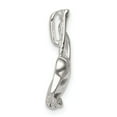 thumbnail image 2 of White Sterling Silver Charm Pendant Themed 20 mm 16, 2 of 4