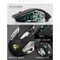 thumbnail image 2 of Wireless charging gaming mouse silent light emitting mechanical mouse White, 2 of 6