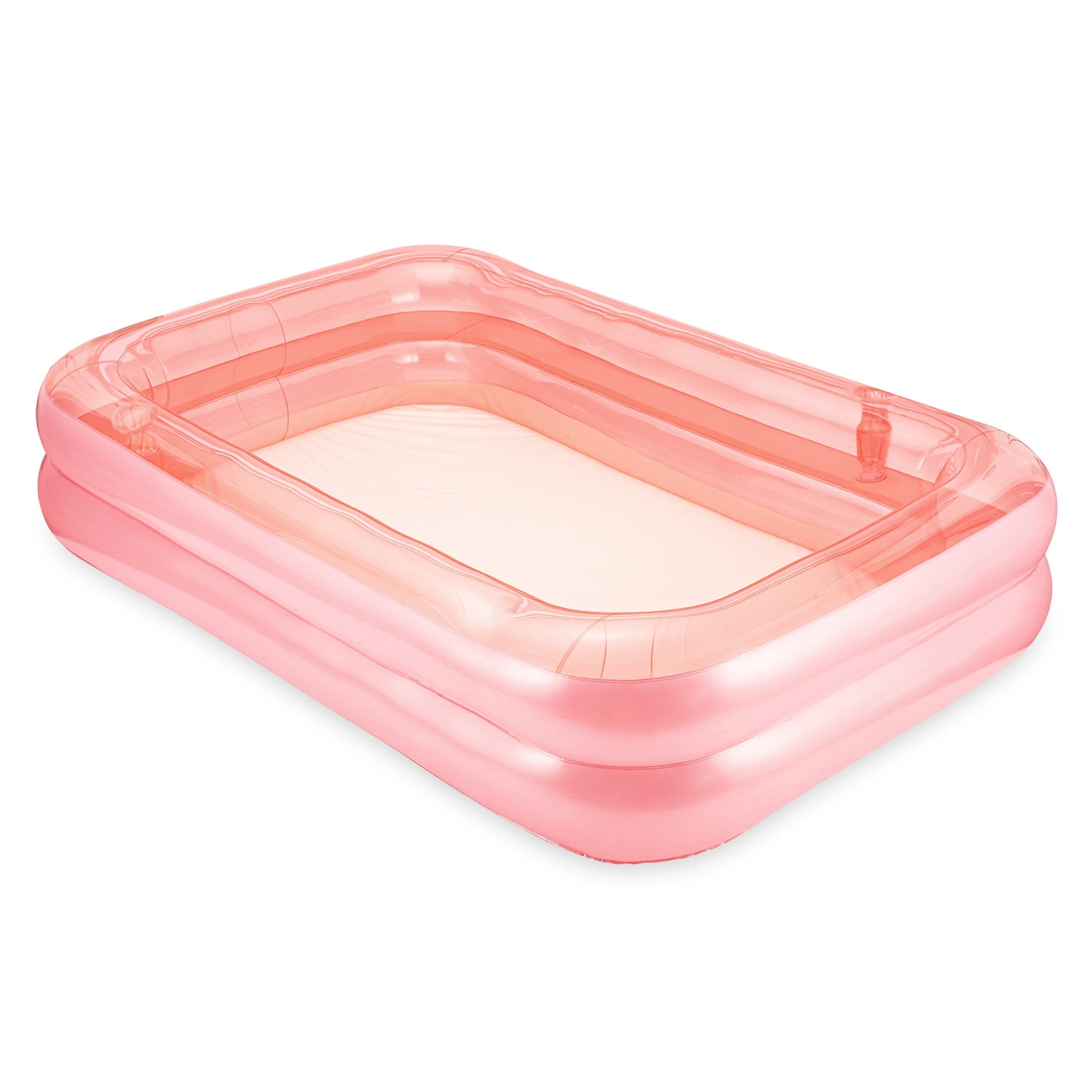 Funsicle 8.5ft Blissful Pool, Inflatable Family Swimming Pool, Rose Pink, Rectangular, Age 6 & up