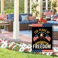 thumbnail image 6 of Sm:)e 250 Years of Freedom Eagle American Patriotic July 4th Garden Flag 12x18 Inch, Double Sided, 6 of 8