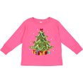 thumbnail image 3 of Inktastic Christmas Tree Boys or Girls Long Sleeve Toddler T-Shirt, 3 of 5