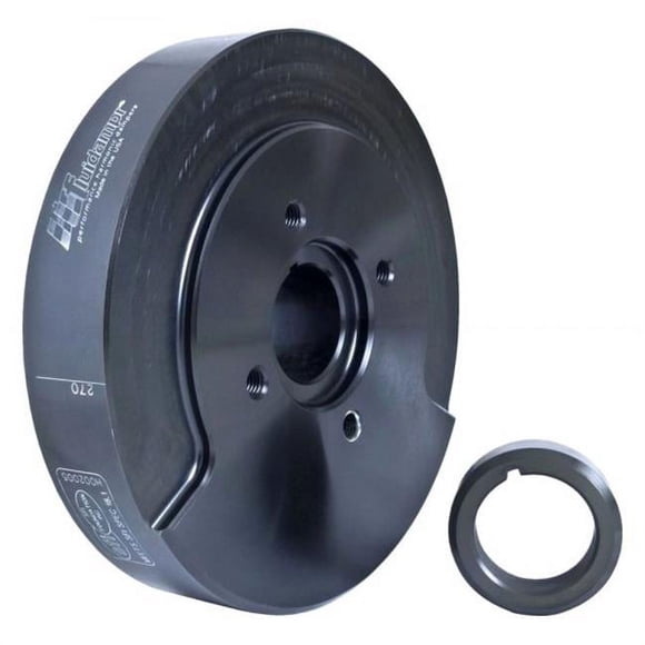 Fluidampr FLU800191 8 in. O.D. Diesel External Balance Black Zinc Chromate Finish Fluidamper