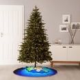 thumbnail image 4 of Lsque Bluey Print Christmas Tree Skirt with Ties and Velcro,Xmas Holiday Decorations, Adjustable Tree Skirt-48", 4 of 6