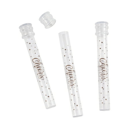 Cheers Test Tube Shot Glasses - Party Supplies - 12 Pieces