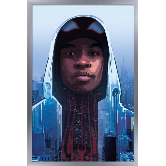 Marvel Spider-Man: Miles Morales (Comic) - Cover #8 Wall Poster, 14.725" x 22.375" Framed