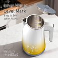 thumbnail image 2 of Temperature Control Electric Kettle, 5 Temp Presets, 2H Keep Warm, 1.25L Stainless Steel, Digital LED Touch Design with Auto Shut-Off, 360&deg; Rotat, 2 of 8