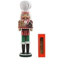 thumbnail image 1 of Castle Guard Nutcracker Figurine Festive Collectible Nutcracker Gift for Indoor Winter Table Desktop, 1 of 3