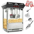 thumbnail image 2 of Olde Midway Vintage-Style Tabletop Popcorn Popper Machine with 10 Ounce Kettle, Black, 2 of 7
