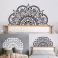 thumbnail image 5 of 28*57cm Wall Sticker Art Black/White DIY Decal Decoration Headboard Home Mandala PVC Removable Pratical Quality, 5 of 5