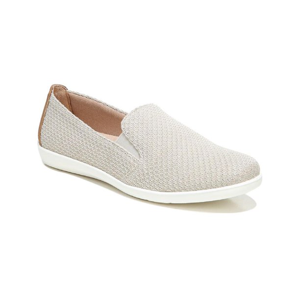 LifeStride Womens Next Level Slip On Knit Flats