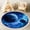 Color 2, variant on Washable Non Slip 4ft Round Rug, Black Gray Floral Embossed Swirling Curves Intricate Circle Area Rugs with Tassels Carpet for Nursery Bedroom Living Room Playroom Tent rug Tent Castle