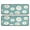 Teal Daisy Flower, variant on Kitchen Rugs Sets Of 2,Blue Daisy Flower Lightblue Petals Pattern Anti Fatigue Kitchen Mat Rugs Non Slip Washable,Decorative Kitchen Floor Mats for Kitchen,Sink,Laundry,17"x47" 17"x47"
