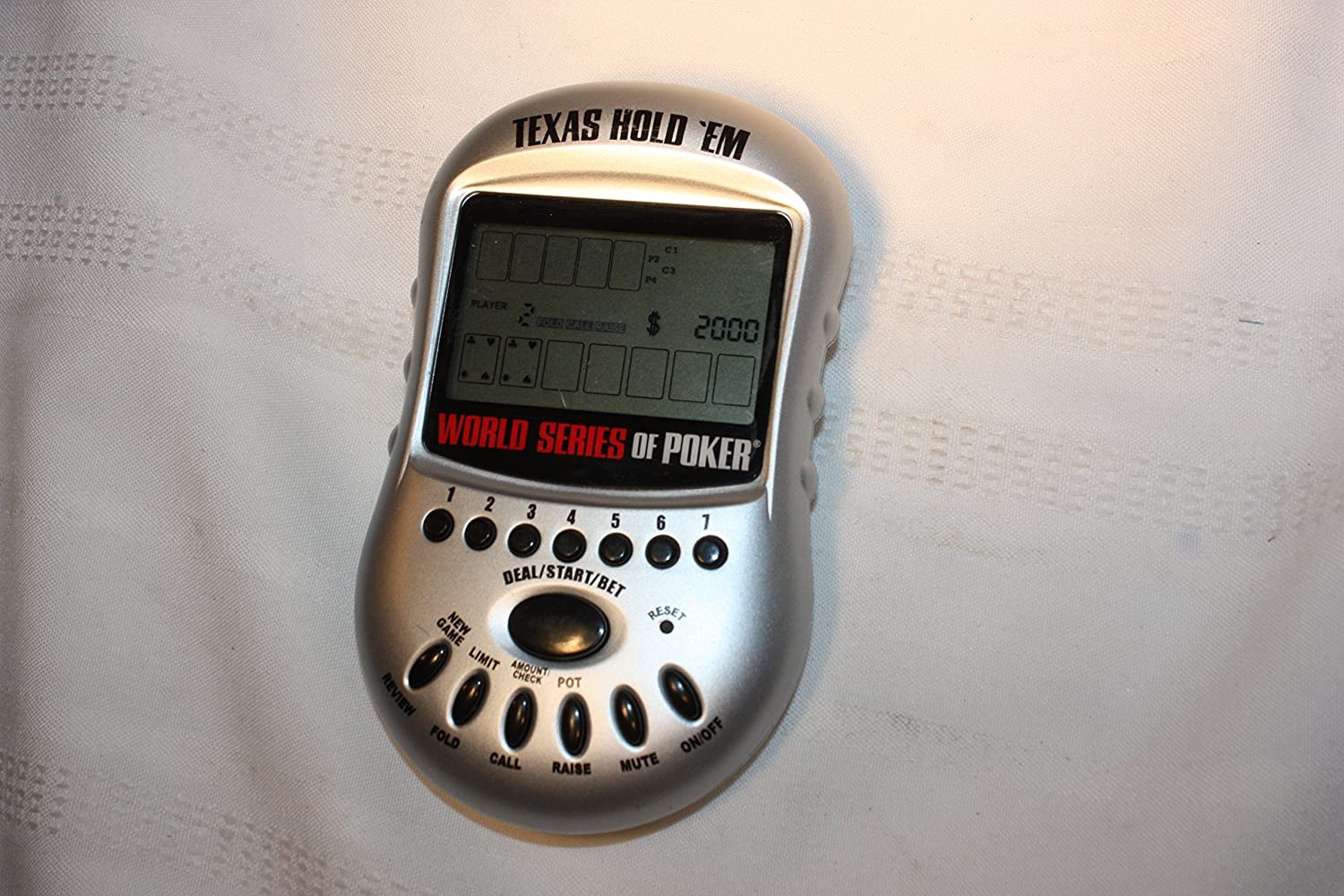 texas holdem handheld game