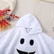 thumbnail image 4 of Capa con capucha y pantalones con estampado de cara de fantasma para Halloween para bebés, niños y niñas, conjuntos de disfraces de Cosplay para fiesta, trajes infantiles, 4 of 5