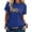1Blue, variant on Womens Summer Tops T Shirts For Women Wildflower Print Graphic Tees Crewneck Short Sleeve Tshirt Vintage Boho Style Floral T Shirts Cottagecore Tshirt Tops Going Out Top 1Pink S