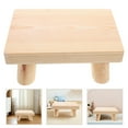 thumbnail image 2 of Portable Wooden Step Stool For Kids Wooden Step Stool For Toilet Step Stool Toddler Shoes Changing Stool Step Stool Wooden, 2 of 8