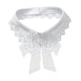 thumbnail image 3 of Accesorios versátiles de cuello falso de encaje de las mujeres Collar falso para la blusa del suéter Estilo B, 3 of 8
