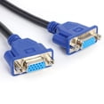 thumbnail image 2 of DVI-I 24+5 Pins Male to Dual VGA Female Monitor Adapter Y-Splitter Cable, 2 of 9