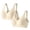 #0106-Beige, variant on Women's Bra Solid Color Lifting Gathering Folding Plus Size Fashion Soft Comfortable Everyday Bra Summer Beach Pool Vacation