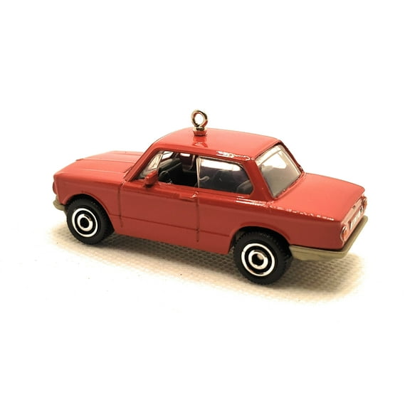 Christmas Ornament for 1969 BMW 2002 Red