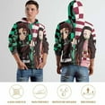 thumbnail image 6 of Demon Slayer Unisex Sweatshirts Loose Pullover Sweater Hooded Hoodie 3D Printing Jacket Winter Fall Clothes 4XL, 6 of 7
