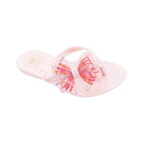 mini melissa harmonic bow flip flops