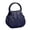 Deep Blue, variant on Women Mini Handbag Colorful PU Leather Evening Purse Shoulder Bag