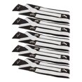 thumbnail image 2 of LELINTA 5 Pack Men's Suspenders X-Back Clip Suspenders Adjustable Braces Elastic Shoulder Strap Work Suspenders White, 2 of 6