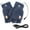 Navy, variant on Winter USB Heated Gloves Fingerless & Full Cover, Convertible Warm Knitted Mittens with Heating, Washable Cold Weather Typing Gloves for Women Men