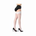 thumbnail image 1 of Chenchen Thigh High Stockings Silicone Lace Top Stay Up Silky Semi Sheer Pantyhose for Women Hold Up Nylon, 1 of 1