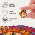 thumbnail image 5 of UNIDRAGON Mysterious Lion Wooden Jigsaw Puzzle KS 327 Pieces, 5 of 9