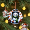 thumbnail image 4 of DAMAI 2025 New 26 Snowman Acrylic Alphabet Ornaments for Christmas Tree Red Initial Letter Hanging Pendant with Red Hat Mini Monogram Hanging Decorations for Christmas Tree Party Gifts DIY Decor, 4 of 5